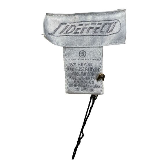 Sideffects Women’s Vintage Ivory Long Sleeve Jumpsuit Size 12 - Picture 8 of 16